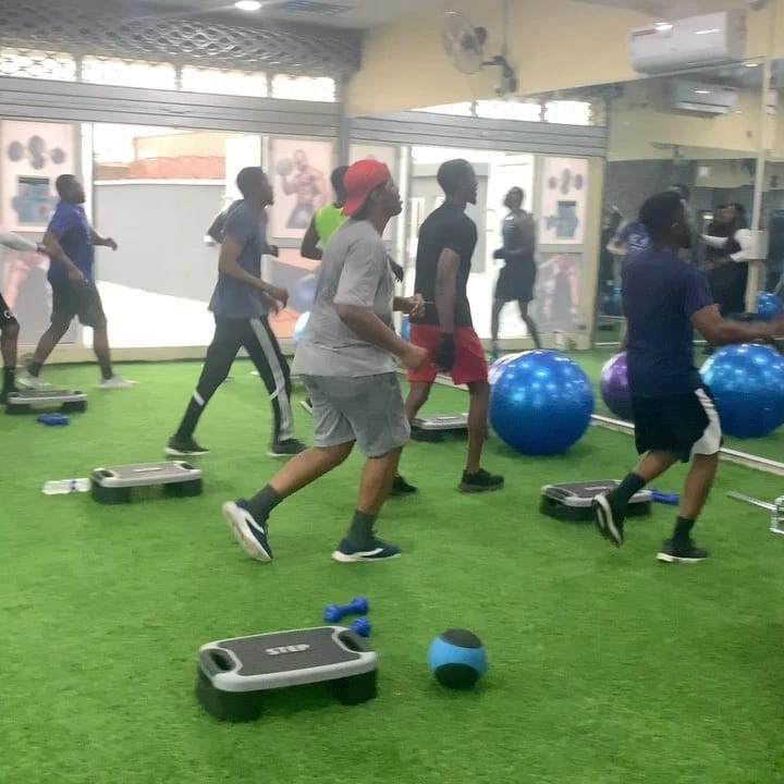 Group training at Fitness Arcade